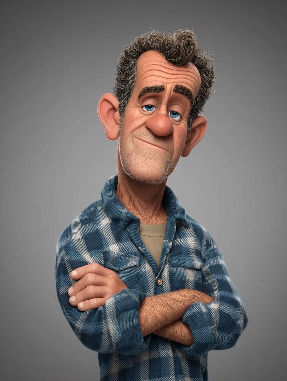 Replacement face chosen for AI swap example